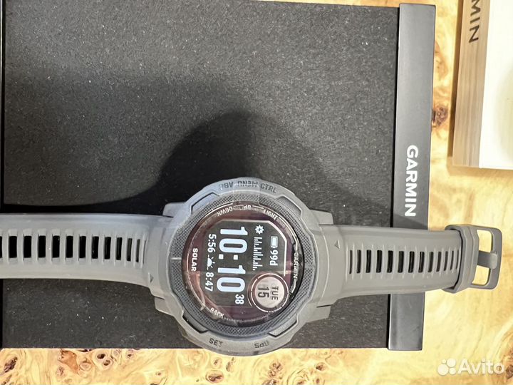 Часы Garmin instinct 2 solar Graphite