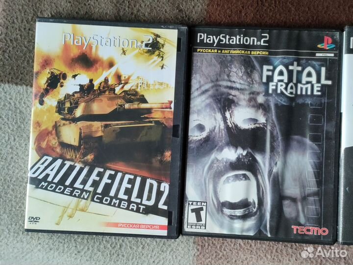 Игровые диски на ps2