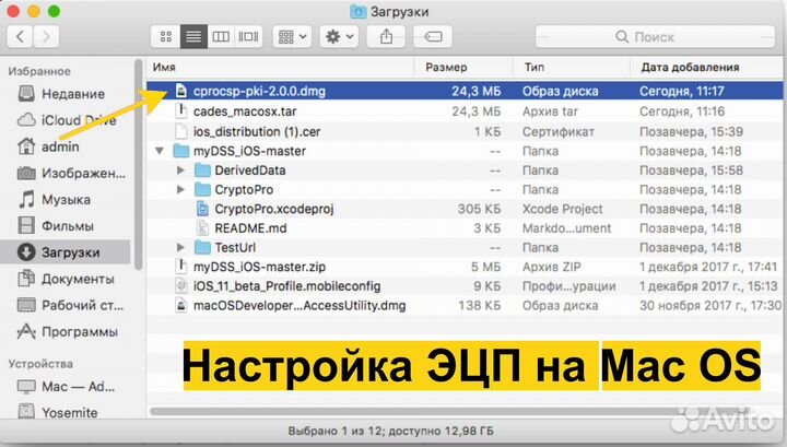 Копирование Эцп от Фнс + Настройка Эцп