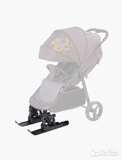 Лыжи для коляски happy baby