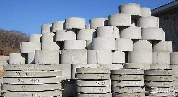 Кольца жби железобетонные