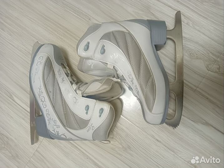 Коньки фигурные Larsen soft 36 р. женские/детские