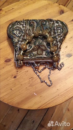 Театральная сумка клатч (клубная) ручная работа