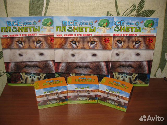 Альбом и наклейки по коллекции Panini Animals 2021