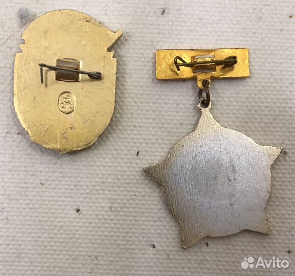 Ветеран спорта. Тренер победителя. Значки СССР