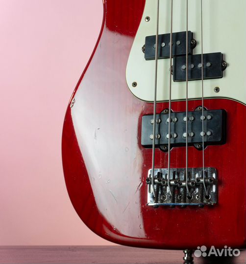 Fender Deluxe Precision Bass Crimson Red 2000 USA