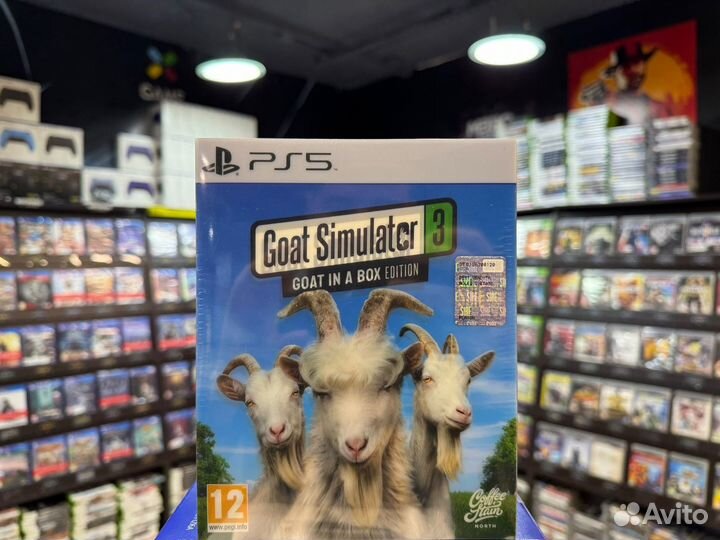 Игры для PS5: Goat Simulator 3 Goat in a Box Limit