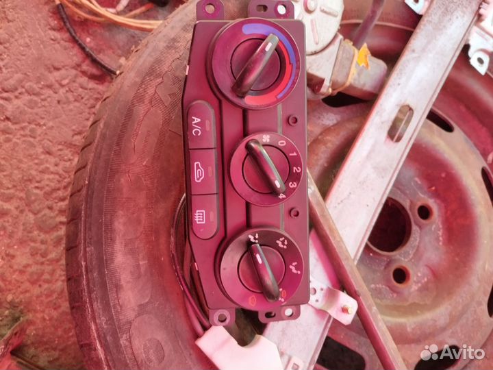 Блок управления печкой киа рио 1