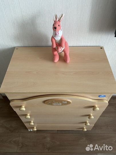 Детская кроватка с комодом Pali Zoo