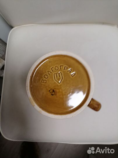 Кружка декоративная керамическая 