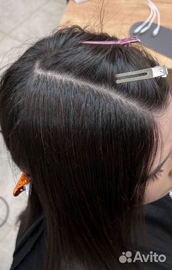 Наращивание волос микро нано