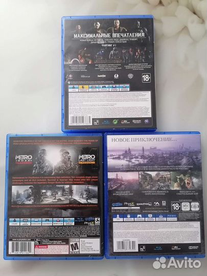 Игры для приставки ps4