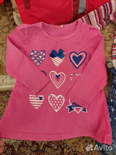 Пакет вещей для девочки 86-92(на весну)