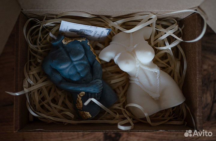 Подарочный набор свечей тела мужское / женское