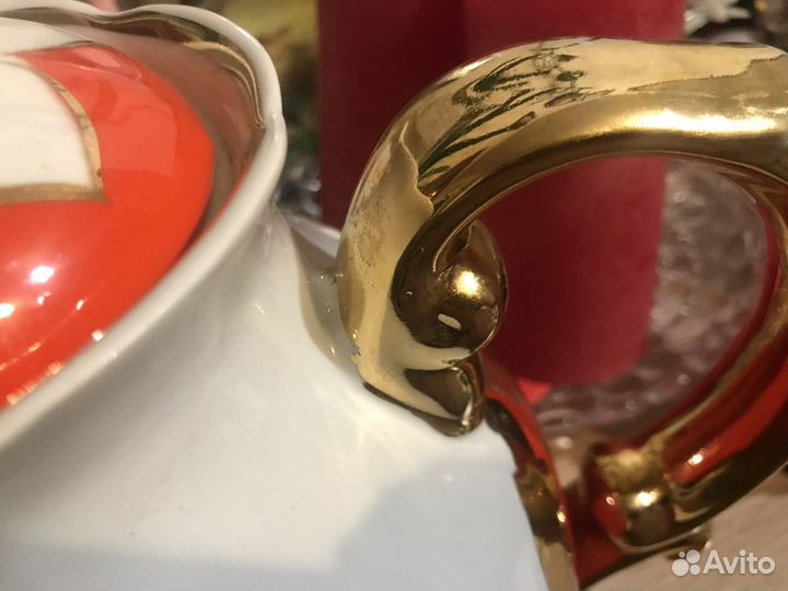 Чайник заварочный фарфоровый СССР