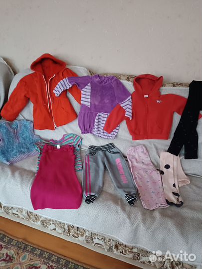 Детская одежда для девочки пакетом 110р