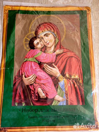 Набор для вышивки Владимирская богоматерь