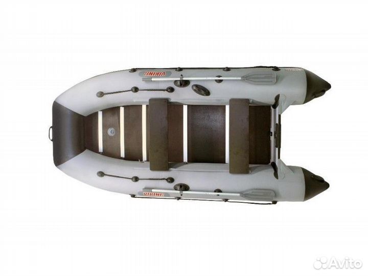 Лодка пвх Посейдон Викинг-360 Н серый/белый