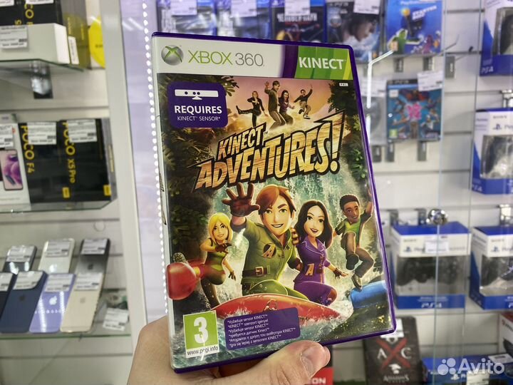 Kinect Adventures для Xbox 360 лицензия