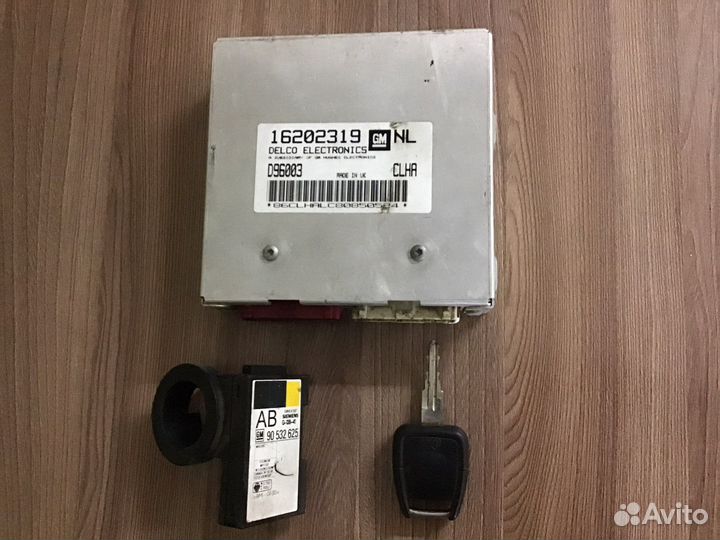 Эбу Opel Vectra B X16XE 16202319