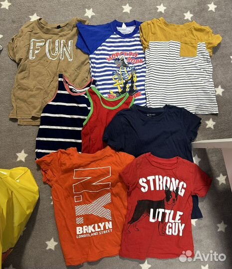 Огромный пакет вещей на мальчика от 2-5 лет