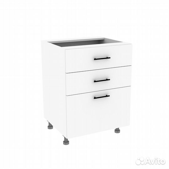 Шкаф напольный Амика-5e для кухни на заказ