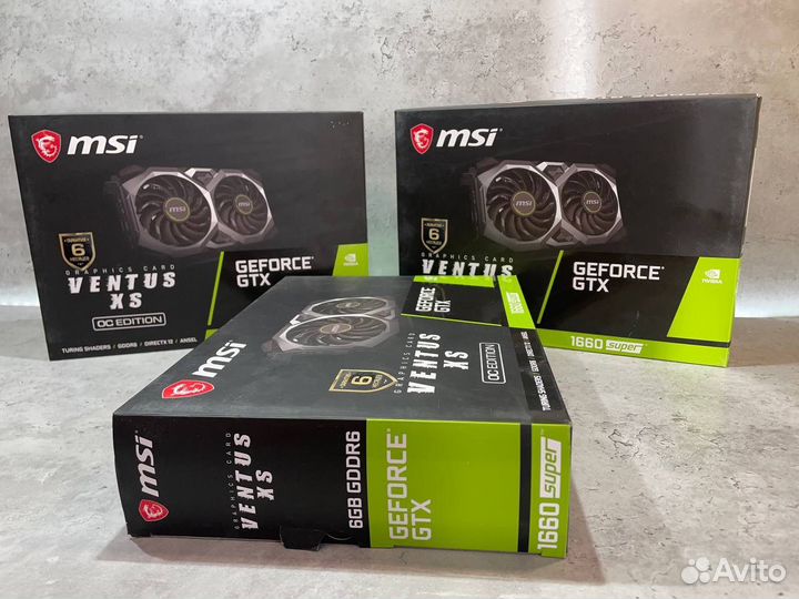 Видеокарта rtx 1660super гарантия/родная коробка