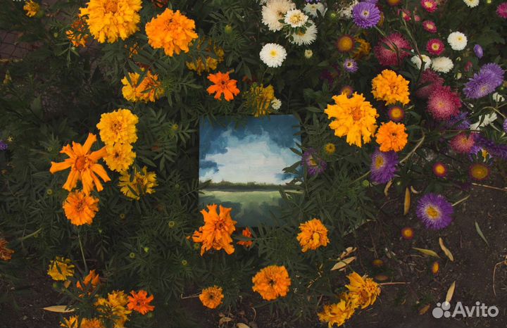 Картина маслом пейзаж