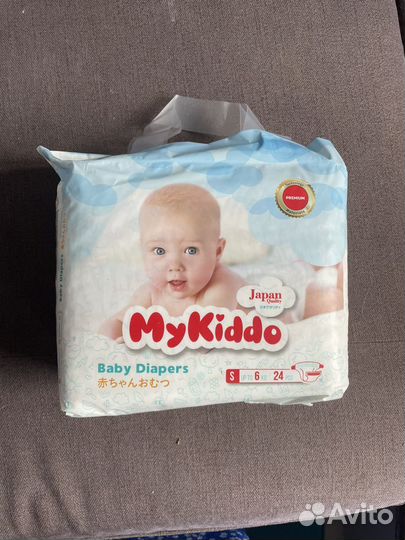 Подгузники Mykiddo s памперсы 4 упаковки