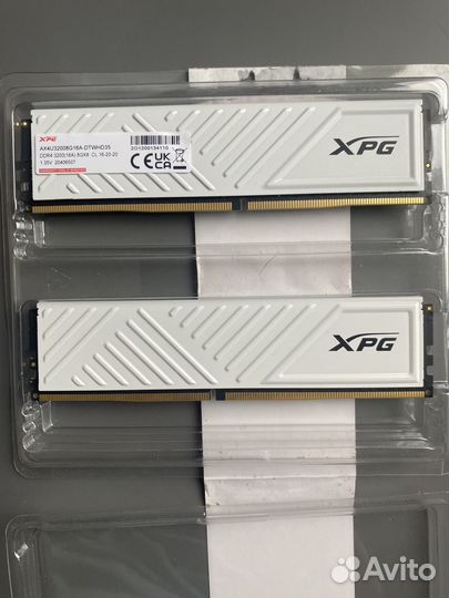 Оперативная память ddr4 16gb adata 3200