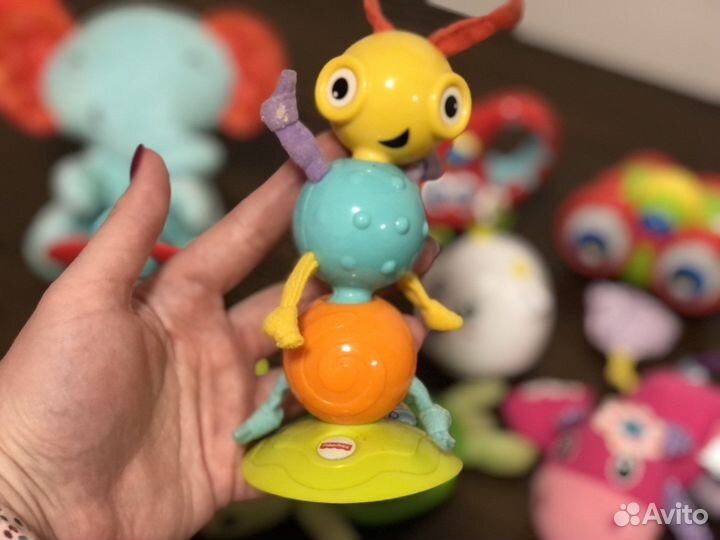 Детские игрушки пакетом музыкальные грызунки