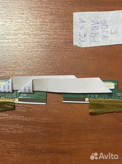 Dexp f40d7200e t-con, планки матрицы