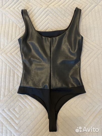 Боди из экокожи