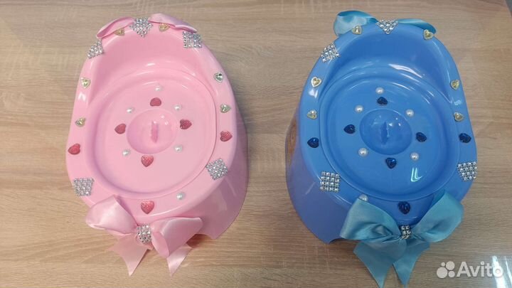 Свадебные горшочки для сбора денег на мал/дев