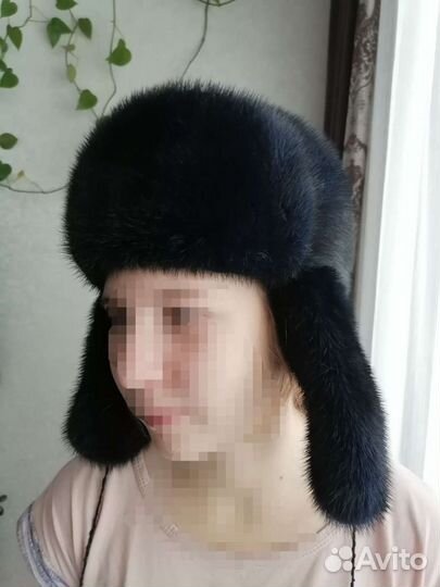 Шапка норковая для девочки