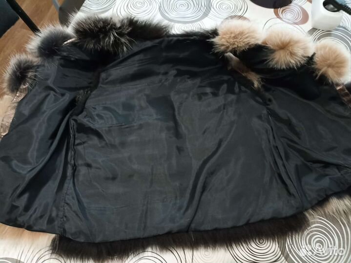 Безрукавка меховая для девочки