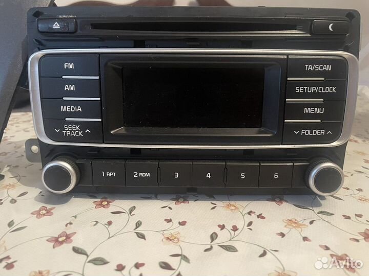 Магнитола на kio rio 3