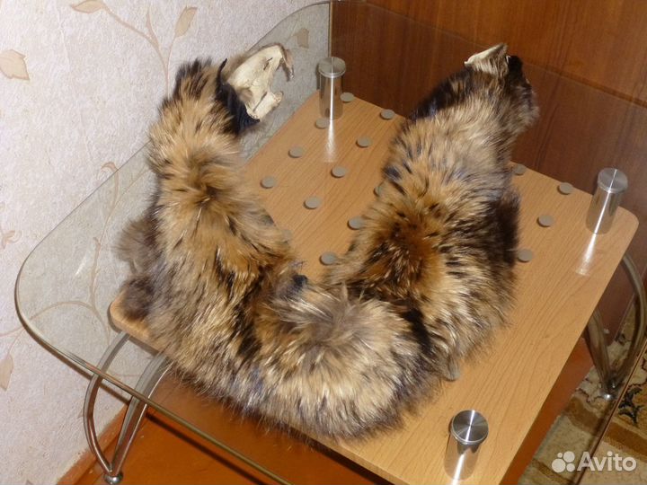 Воротники лисы мех