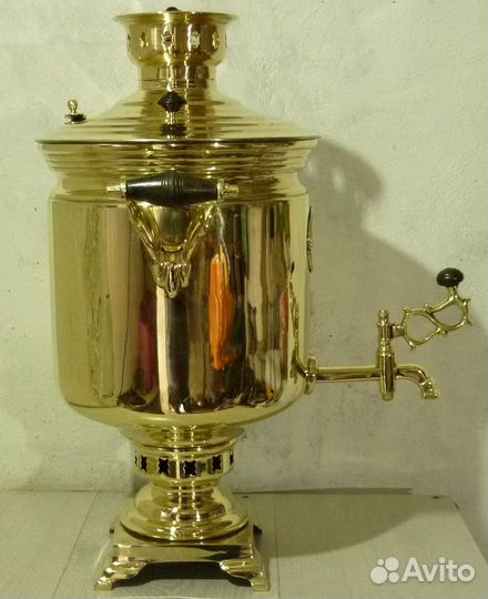 Самовар жаровой на дровах 7 литров банка СССР