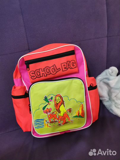 Ретро рюкзак детский 90-х годов
