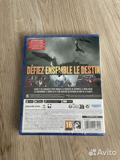 Диски Rise of the Ronin и Final fantasy 7