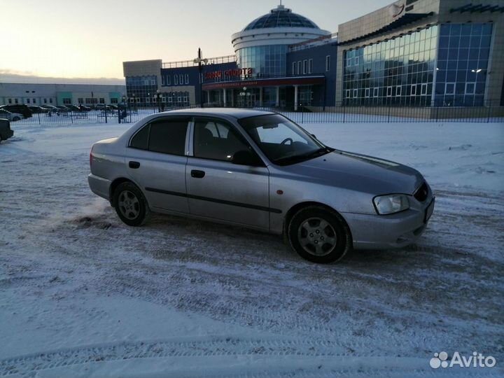 Hyundai Accent 1.5 AT, 2006, 190 000 км