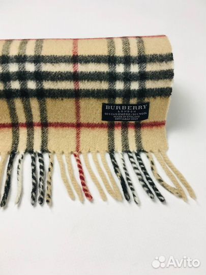 Шарф Burberry Шерсть Кашемир Англия