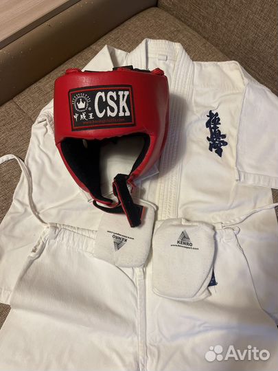 Шлем, кимоно