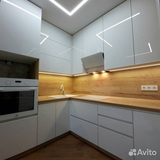 Кухонный гарнитур на заказ. Долговечные материалы