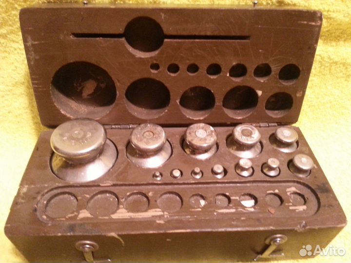 Набор гирь. Начало хх века