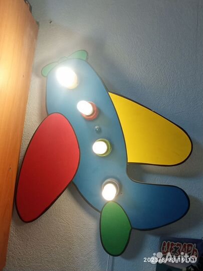 Светильник детский Самолет