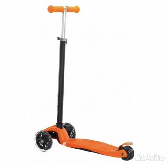 Самокат-кикборд digicare disco, мигающие колеса