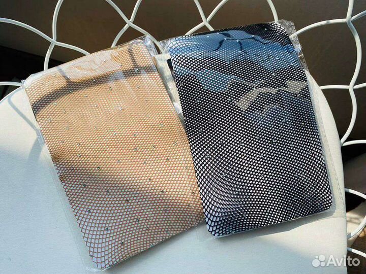 Шикарные ювелирные колготки Gucci со стразами(2 цв