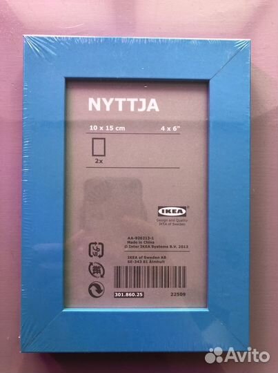 Фоторамка IKEA nuttja 2 шт